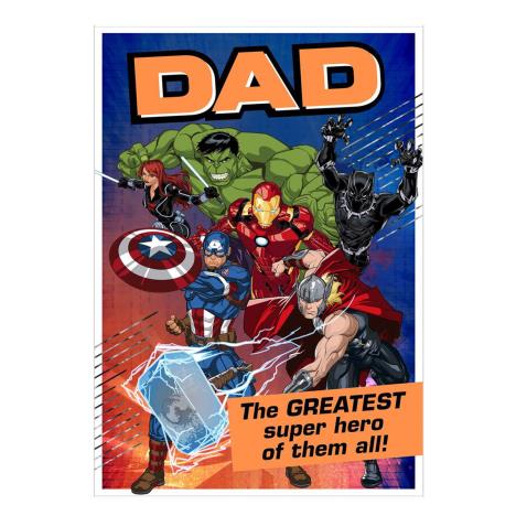 Dad Marvel Avengers Father's Day Card £2.65